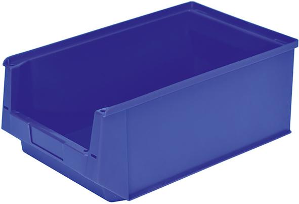 Sichtlagerkasten Gr. 2 BxTxH 310x500x200 mm blau SILAFIX Material PP