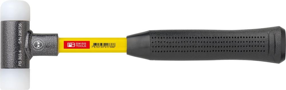Schonhammer mit Glasfaserstiel rückschlagfrei 22mm PB Swiss Tools