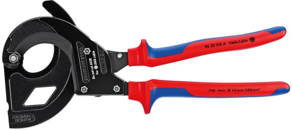 Kabelschn. f.SWA-Kabel 315mm 2K-Hülle Knipex
