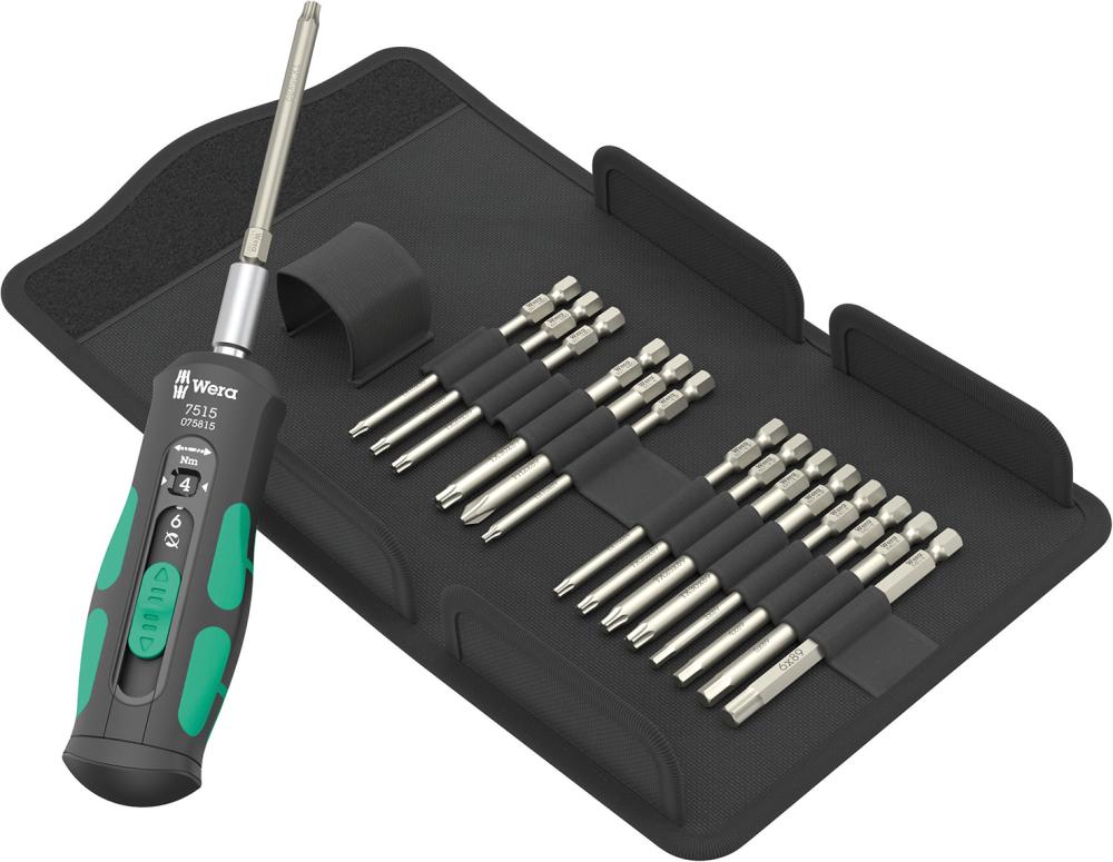DrehmomentschraubendreherSatz 16-teilig Universal Safe-Torque Speed Wera