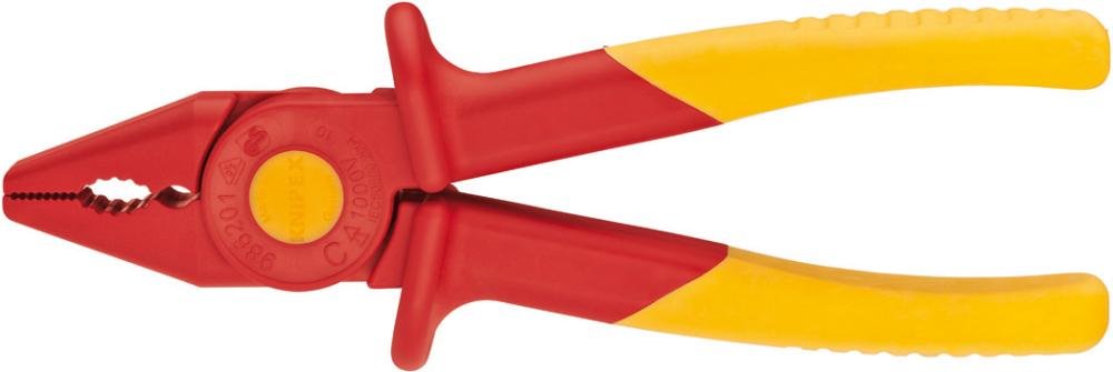 Kunststoff-Greifzange VDE 180mm Knipex