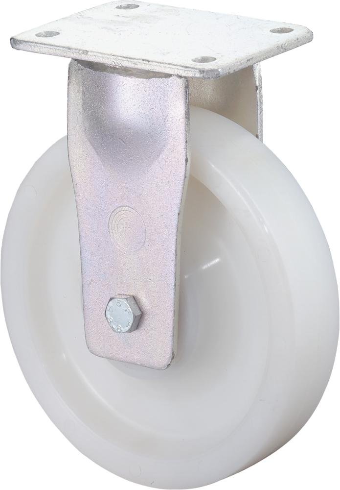 Bockrolle 85mm RR110.B15 Platte,Kst.weiß,KL RR110.B15.085 BS ROLLEN