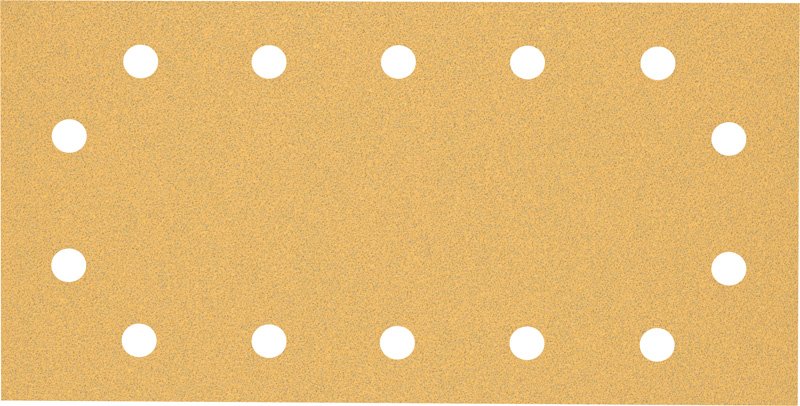 EXPERTC470 Schleifpap., 14 Löcher für Schwingschl., 115 x 230  mm, K 80, 10 Stk.