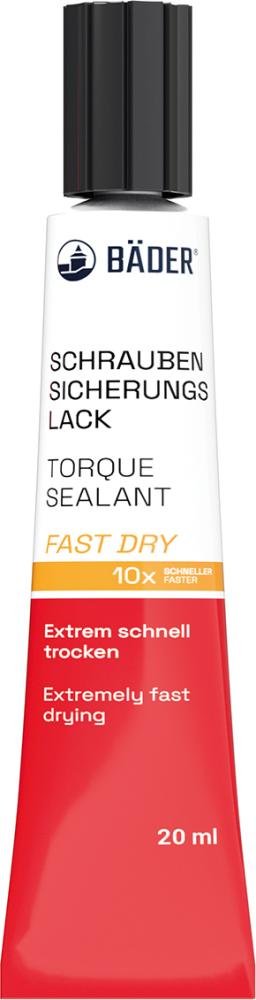 Schraubensicherungslack Fast Dry 20 ml Tube gelb