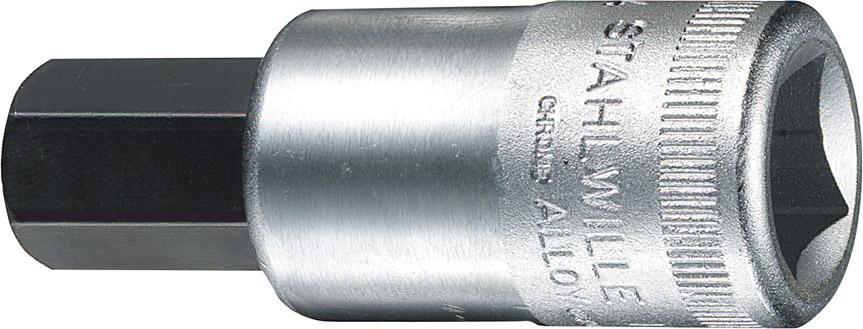 Schraubendrehereinsatz 1/2" Innensechskant 10x60mm Stahlwille