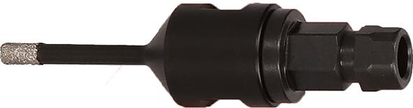 MXqs Diamant Bohrer DryXCut u. Kühlwachs D10mm Mandrex