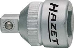 Reduzierstück 3/8"-Innenvierkant auf 1/4"-Außenvierkant Hazet