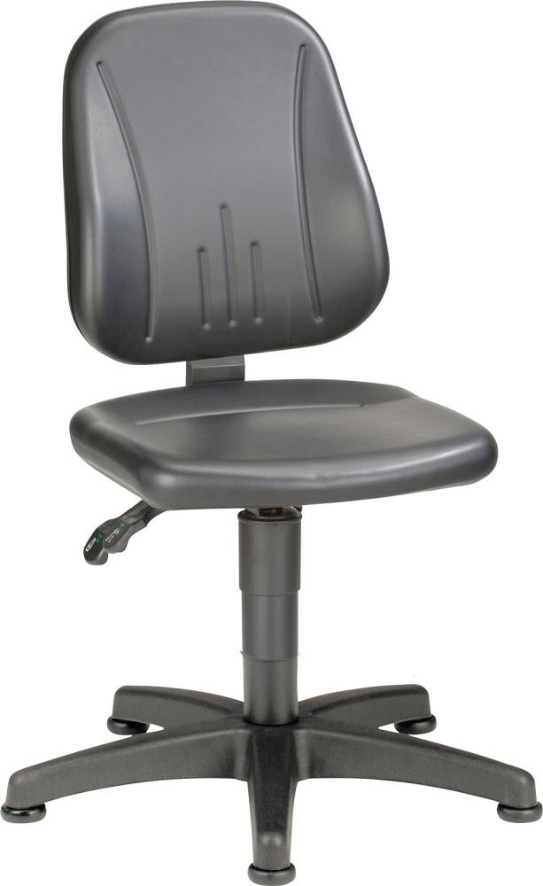Bimos Arbeitsstuhl 9650-0551 Unitec 1 Sitzhöhe 440-620 mm mit Gleiter, Kunstleder