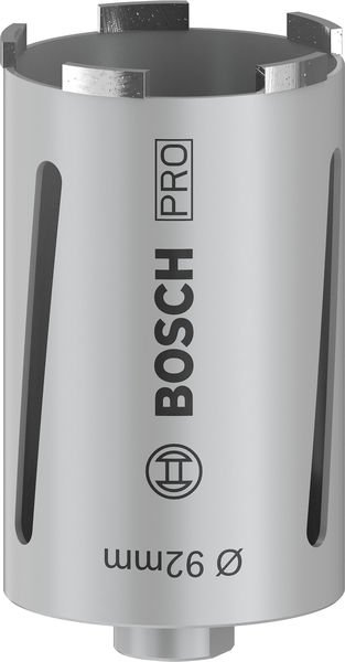 PRO Trockenbohrkrone, 92 x 150 mm, G 1/2 Zoll