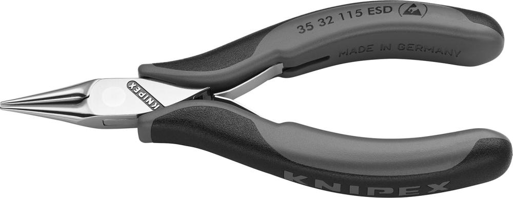 Greifzange Elektronik ESDBacken rundspitz 115mm KNIPEX