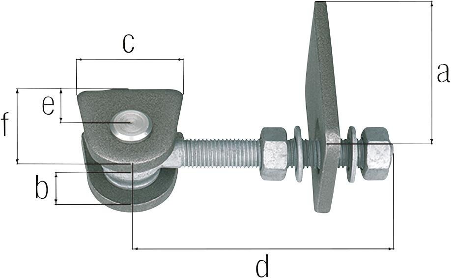 Verstellbares Torband,M12GAH Alberts