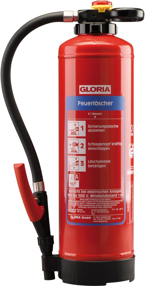 Wasser-Aufladelöscher 6 Liter WH 6 PRO Gloria