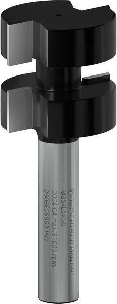 PRO Profilfräser, 8 x 25 x 58 mm