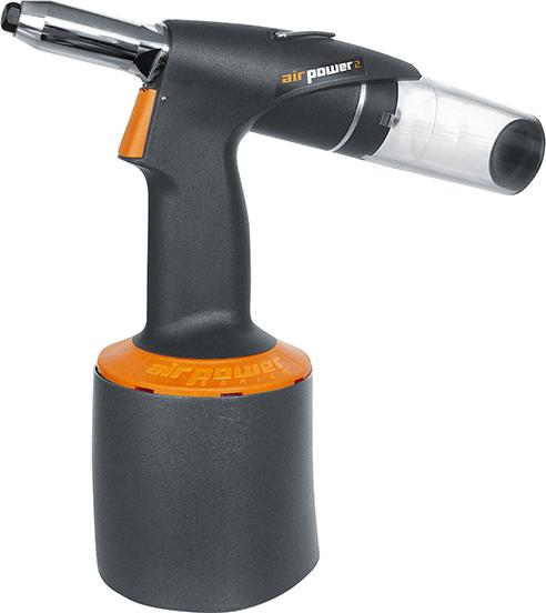Blindnietgerät airPower 2Hub 21mm 12,5kN pneumatisch-hydraulisch Goebel
