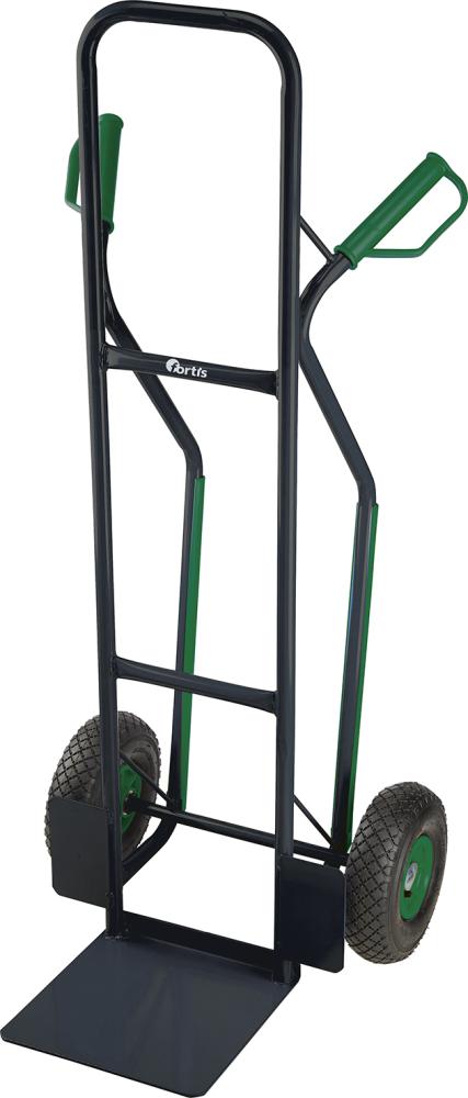 Stahlrohrkarre FORTIS 200 kg 300x300 B540xT570xH1310 luftbereift