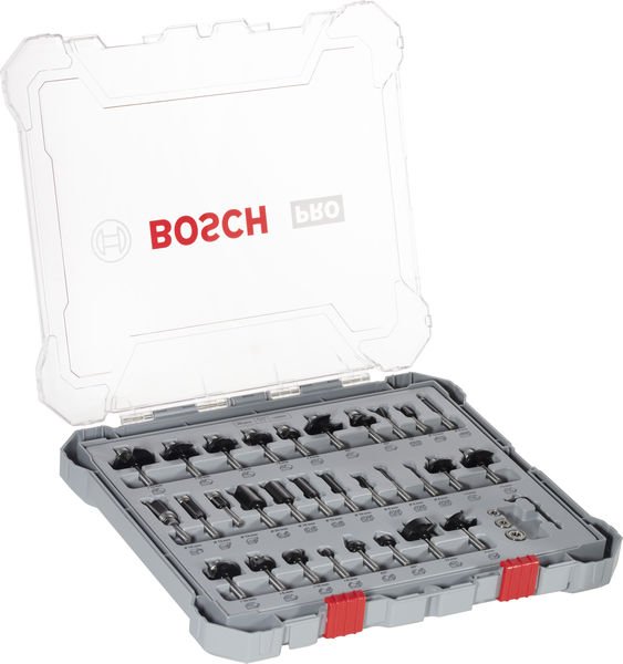 PRO Fräser Set, 6 mm Schaft, 30-tlg