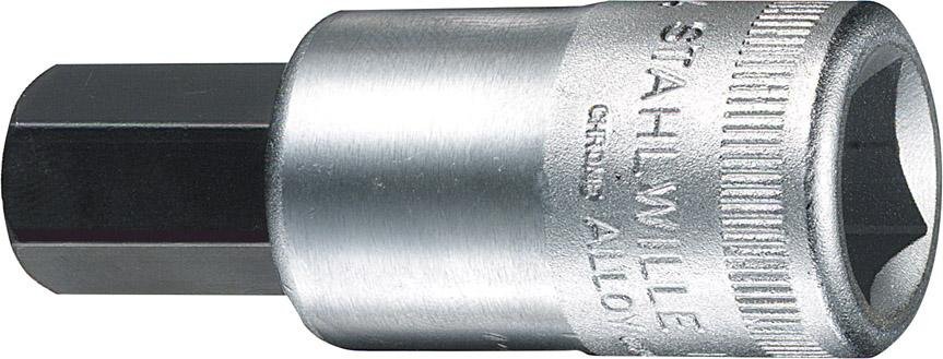 Schraubendrehereinsatz 1/2" Innensechskant 10x60mm Stahlwille