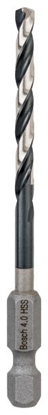HSS Spiralbohrer mit Sechskantschaft 4,0 mm