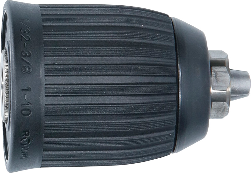 Schnellspannbohrfutter bis 10 mm, 1 - 10 mm, 3/8-Zoll - 24, nur für Spindel-Lock
