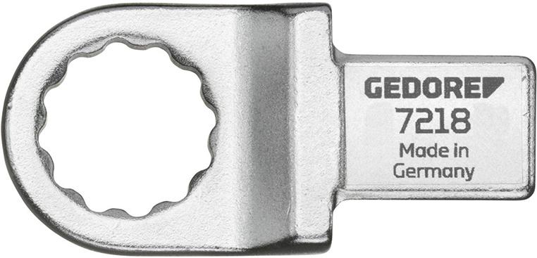 Einsteck-Ringschlüssel 13mm 9x12mm 4kt. Gedore