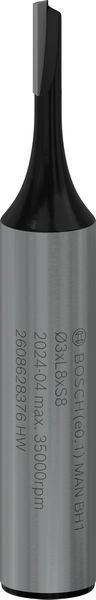 PRO Nutenfräser, 8 x 3 x 51 mm