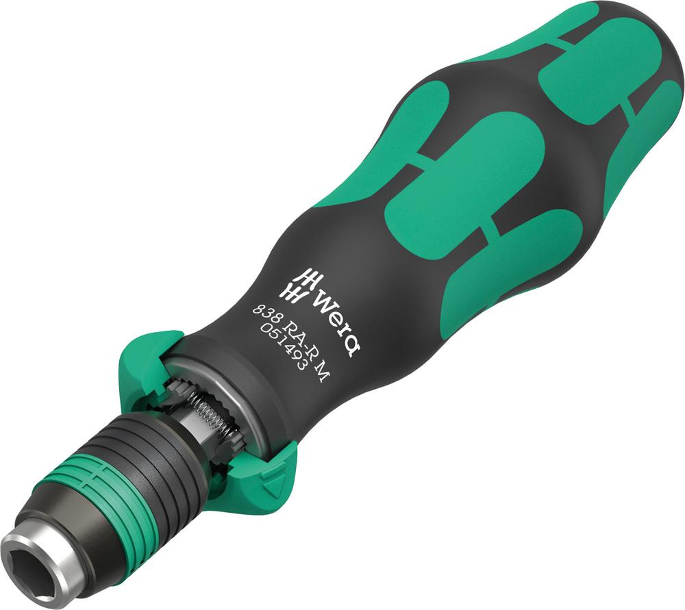 Bit-Handhalter mit Ratschenfunktion und Schnellwechselhalter Wera